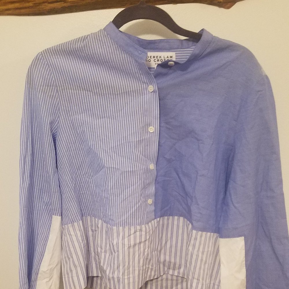 Derek Lam 10 Crosby Denim Top